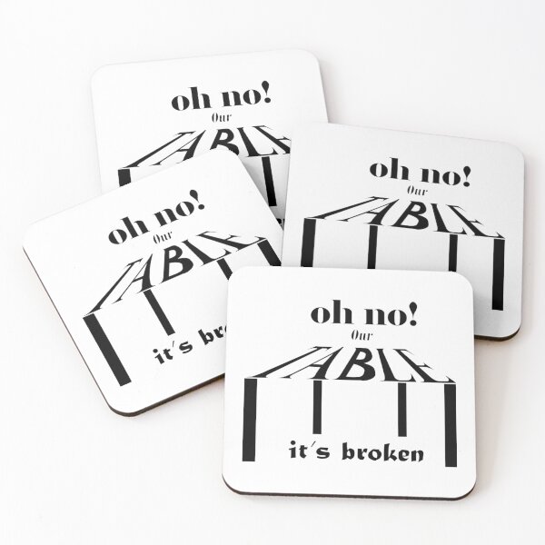 Item preview, oh no our table designed and sold by Chloefusion.
