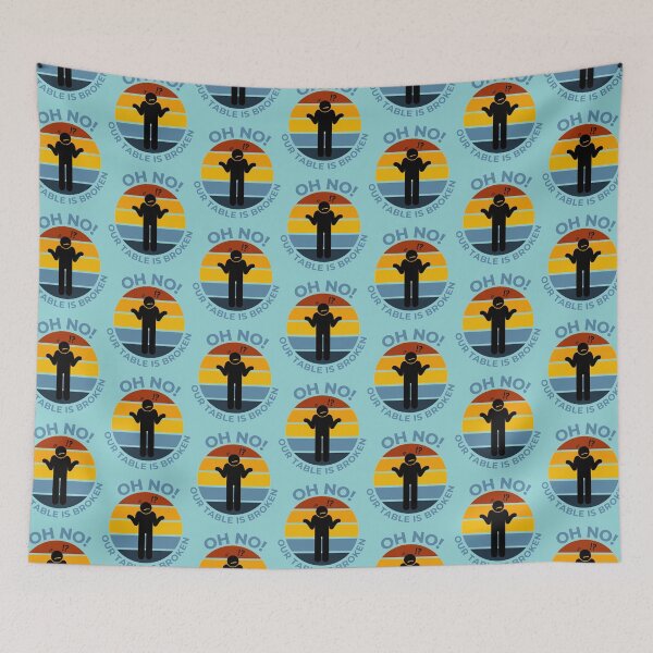 Item preview, Oh no, nuestra mesa está rota designed and sold by Chloefusion.