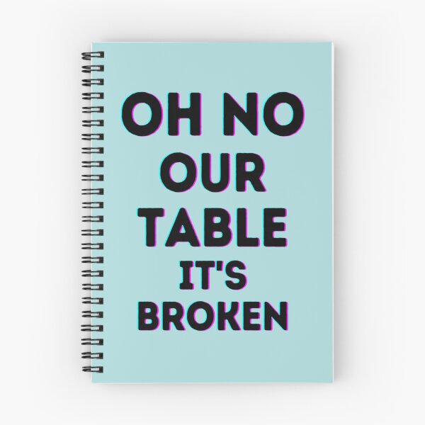 Item preview, Oh No Our Table Is Broken designed and sold by Chloefusion.