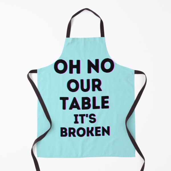 Item preview, Oh no, nuestra mesa está rota designed and sold by Chloefusion.
