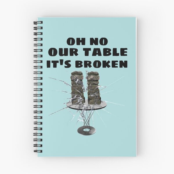 Item preview, OH NO OUR TABLE IT_S BROKEN designed and sold by Chloefusion.