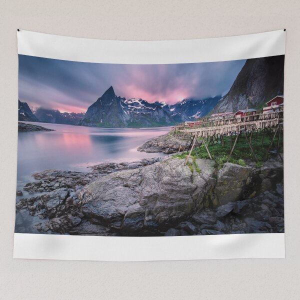 Item preview, Hamnoy Drying Cod Lofoten Norway designed and sold by KeiserOne.