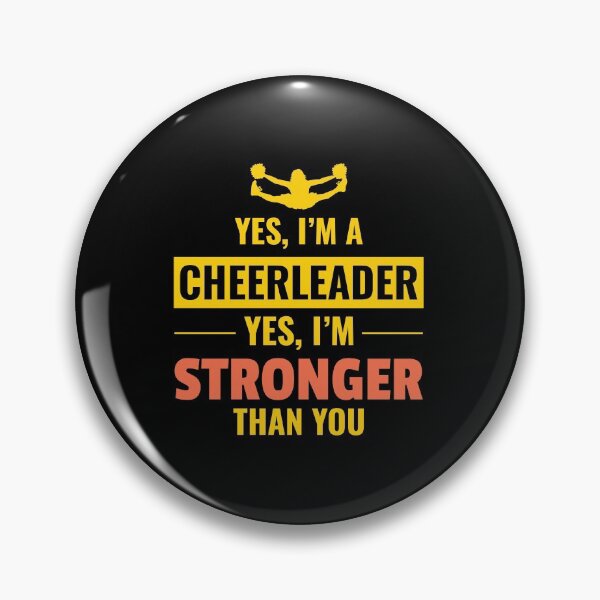 Item preview, Cheerleader Cheerleading Girl Cheering Funny designed and sold by CuteDesigns1.