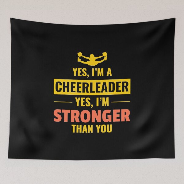 Item preview, Cheerleader Cheerleading Girl Cheering Funny designed and sold by CuteDesigns1.