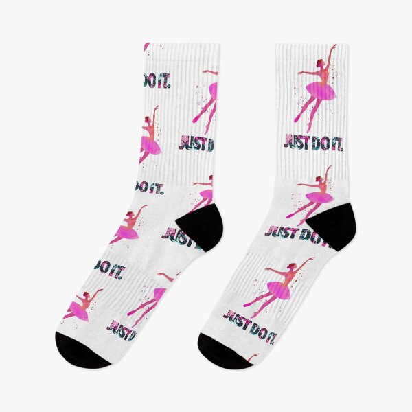 Item preview, Ballet Dance Just Do It Watercolor Art designed and sold by AlyssoCharm.