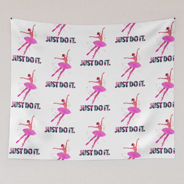 Item preview, Ballet Dance Just Do It Watercolor Art designed and sold by AlyssoCharm.