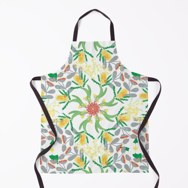 Item preview, Australian Native Flower Spiral Pattern designed and sold by Crafted-Pear.