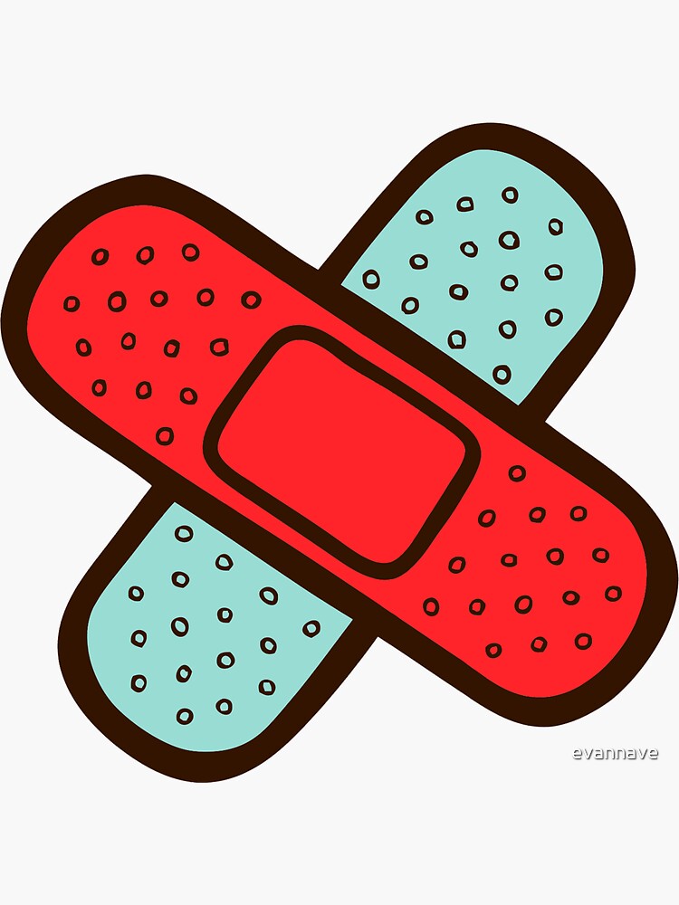 Rainbow Band-Aids Pattern by evannave