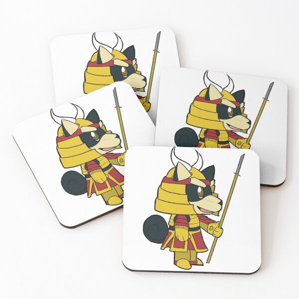 Item preview, Samurai Shiba: Yellow designed and sold by TailBrush.