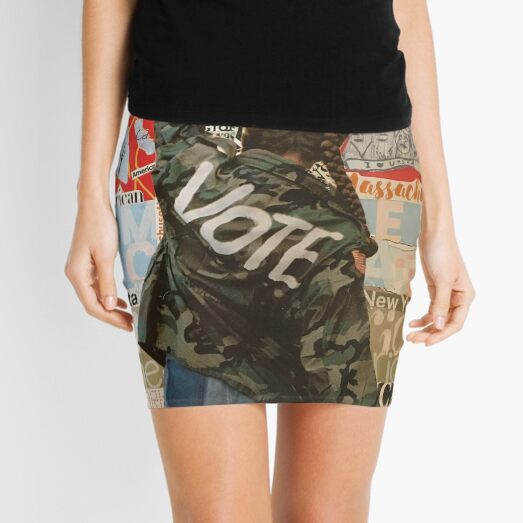 Vote! Mini Skirt