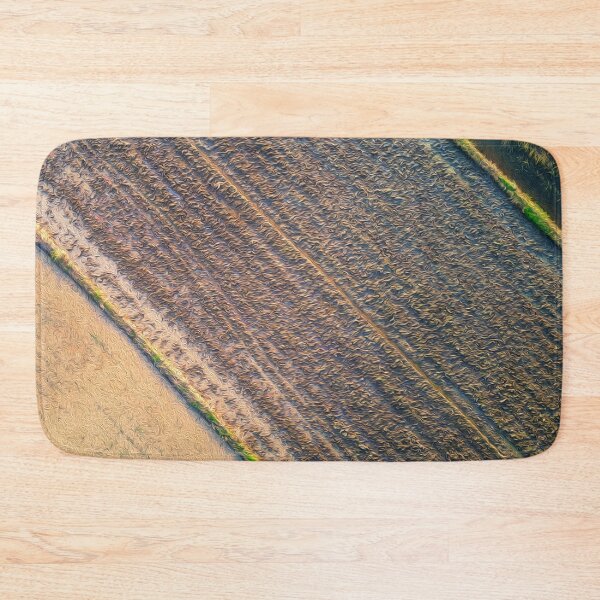Item preview, Oil Painting of Three Rice Fields in Nakhon Sawan designed and sold by Huskyyy Designs.