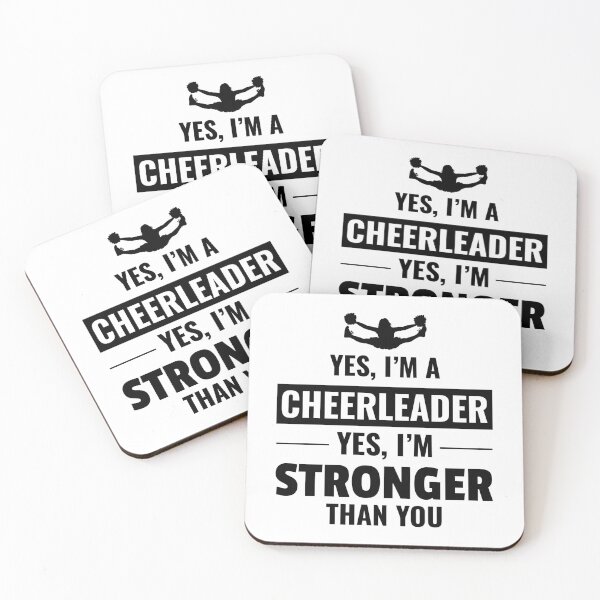 Item preview, Cheerleader Cheerleading Girl Cheering Funny designed and sold by CuteDesigns1.