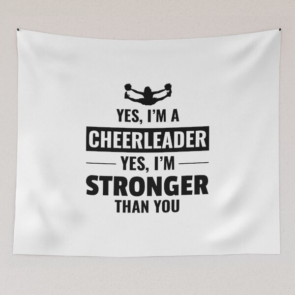 Item preview, Cheerleader Cheerleading Girl Cheering Funny designed and sold by CuteDesigns1.