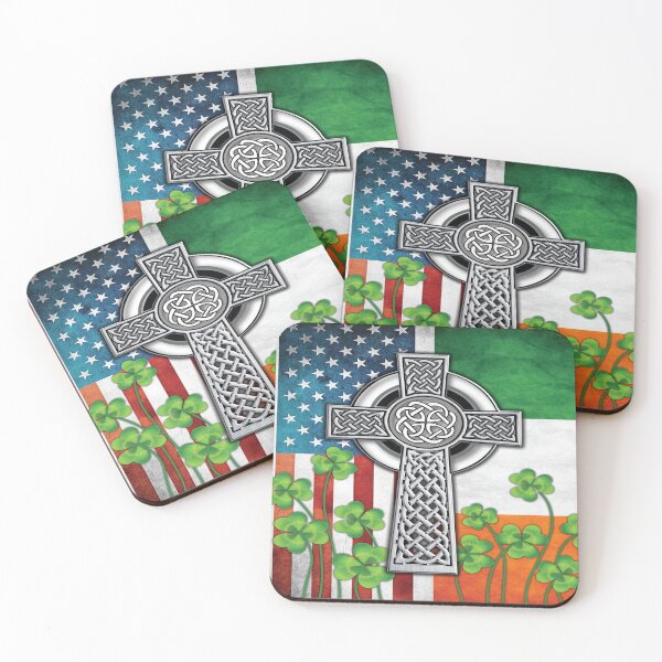 Item preview, Irish - Flag USA & Ireland  designed and sold by AlyssoCharm.