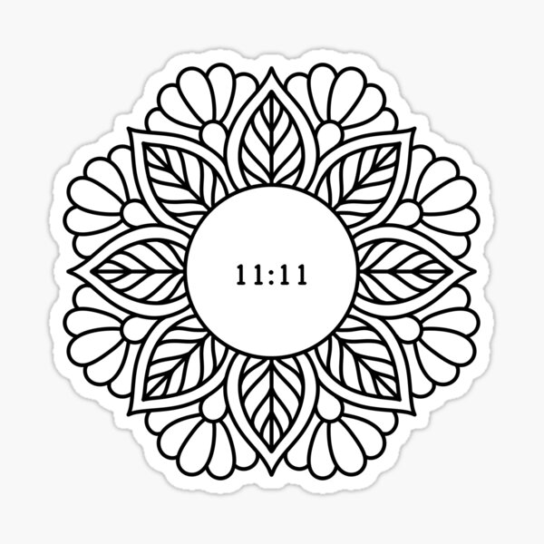 11:11 - 1111 - Sticker