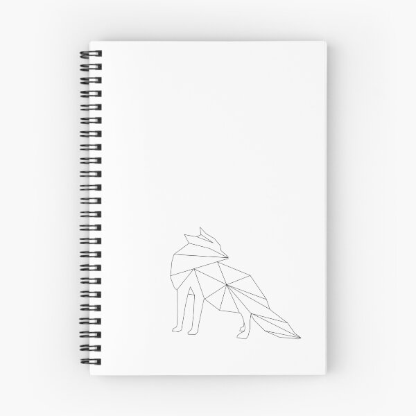 Item preview, Fuchs Grafik stilistisch schwarz weiß designed and sold by web-werker.