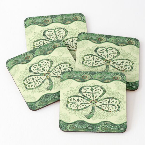 Item preview, Irish Sharmrock Celtic Mandala designed and sold by AlyssoCharm.