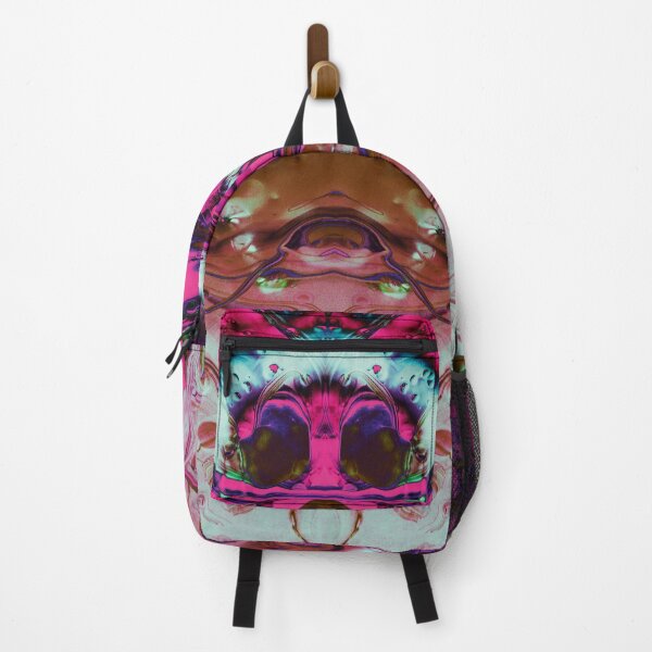 Item preview, Symmetry with monsters in pink designed and sold by Psilographics.