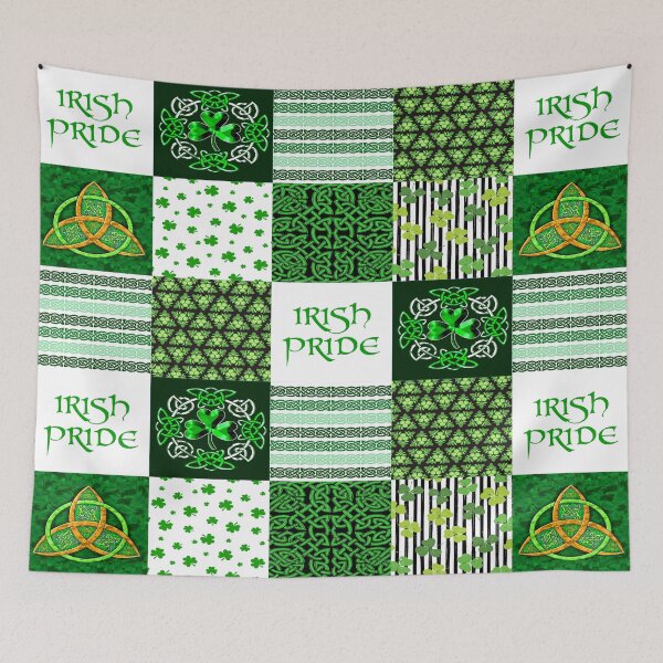 Item preview, Green Irish Pride Patchwork designed and sold by AlyssoCharm.