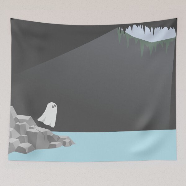 Item preview, Ghost in a Cave designed and sold by chrispy doodles.
