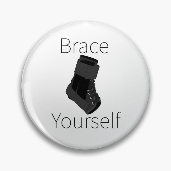 Item preview, Brace Yourself (Black Ankle Brace) designed and sold by nklange240.