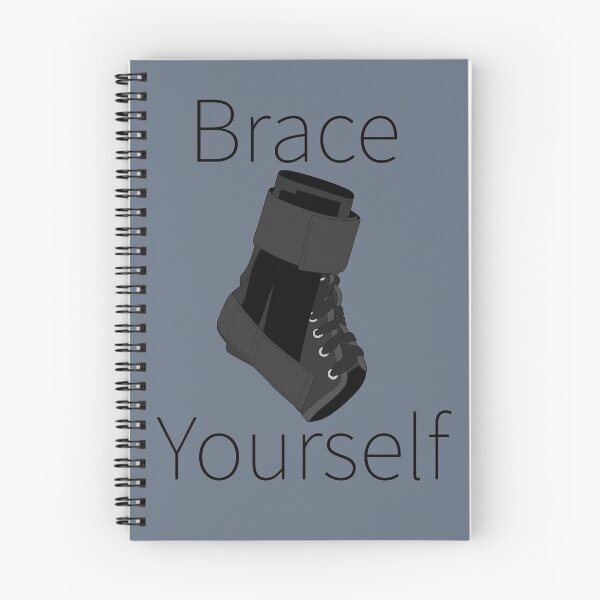 Item preview, Brace Yourself (Black Ankle Brace) designed and sold by nklange240.
