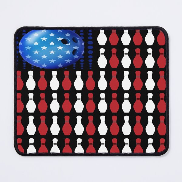 Item preview, Bowling - Ball & Pins Flag designed and sold by AlyssoCharm.