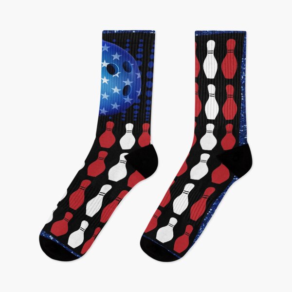 Item preview, Bowling - Ball & Pins Flag designed and sold by AlyssoCharm.