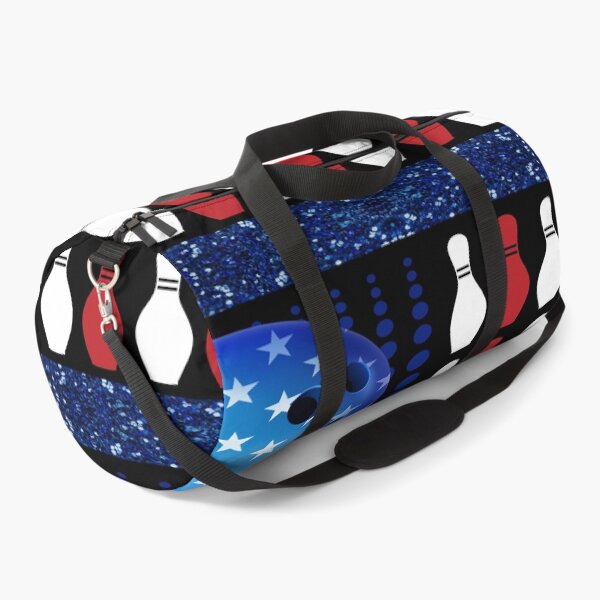 Item preview, Bowling - Ball & Pins Flag designed and sold by AlyssoCharm.