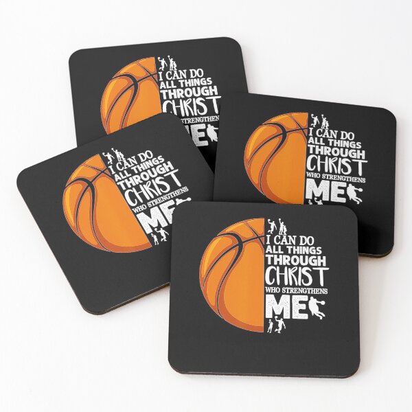 Item preview, I Can Do All Things Through Christ Basketball Christian  designed and sold by Basketball78xqz.