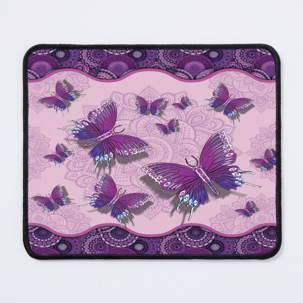 Item preview, Purple Butterfly Mandala designed and sold by AlyssoCharm.