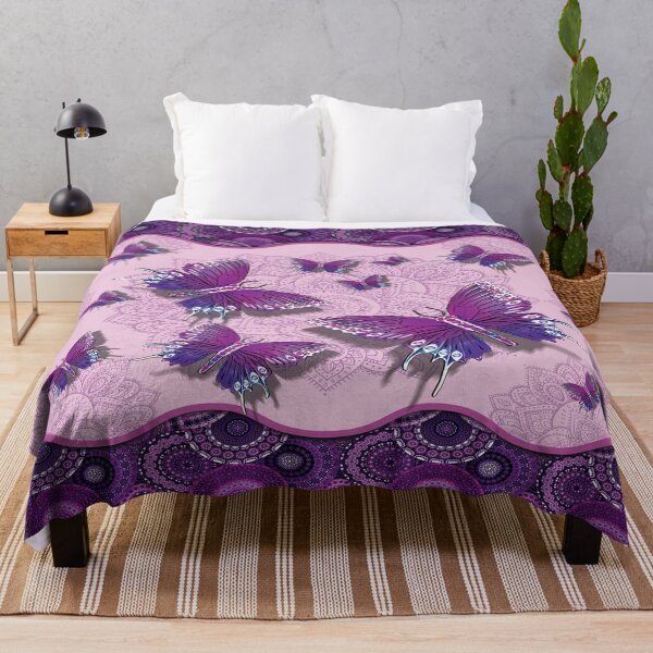 Item preview, Purple Butterfly Mandala designed and sold by AlyssoCharm.