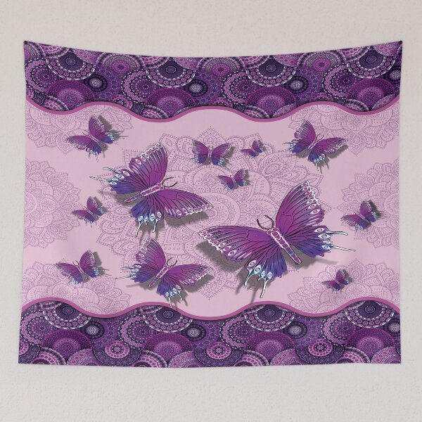 Item preview, Purple Butterfly Mandala designed and sold by AlyssoCharm.