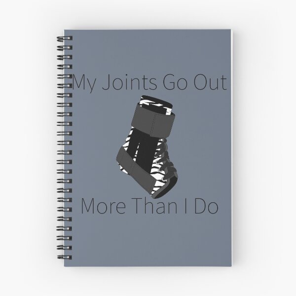 Item preview, My Joints Go Out More Than I Do (Zebra Ankle Brace) designed and sold by nklange240.