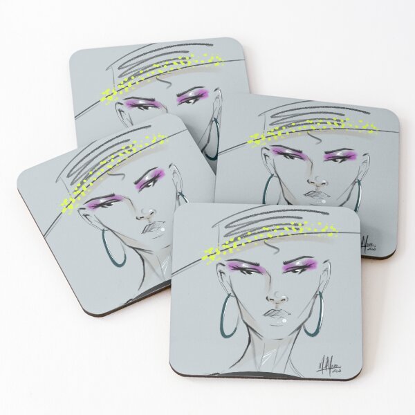 Item preview, Chartreuse / Magenta designed and sold by sketchartbymarc.