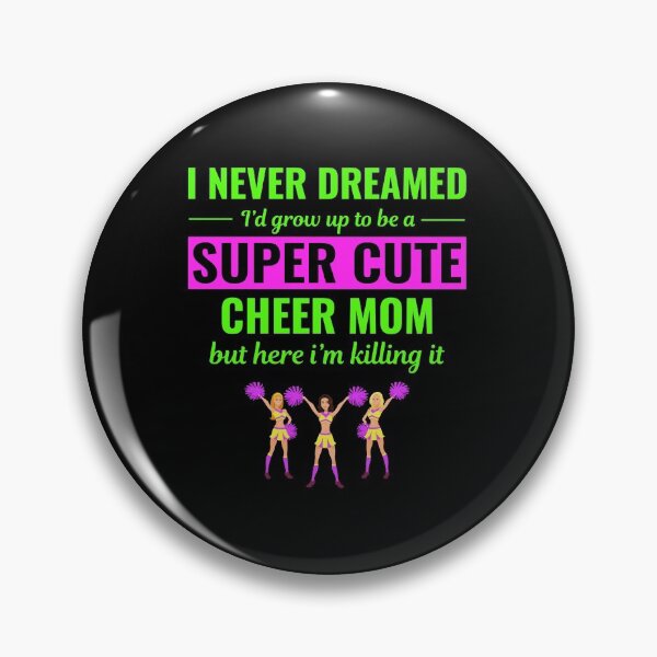Item preview, Cheerleader Cheerleading Mom Cheering Mother Funny designed and sold by CuteDesigns1.