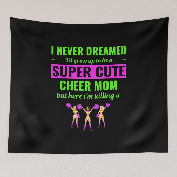 Item preview, Cheerleader Cheerleading Mom Cheering Mother Funny designed and sold by CuteDesigns1.