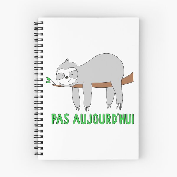 Item preview, Paresseux Pas Aujourd'hui designed and sold by gabrielpastor.