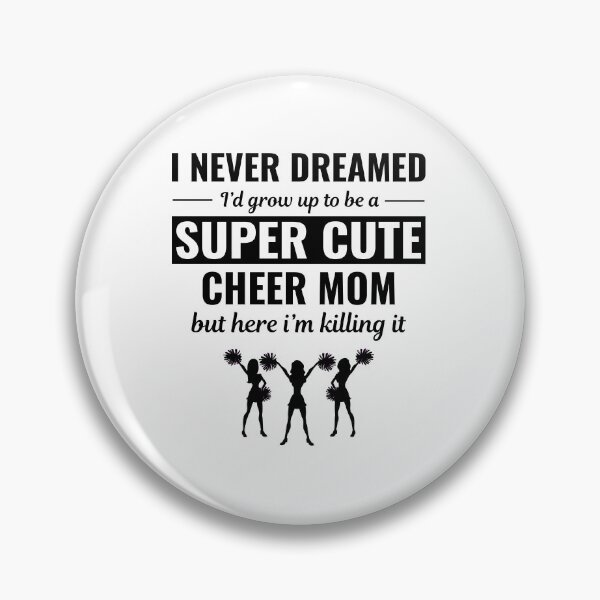 Item preview, Cheerleader Cheerleading Mom Cheering Mother Funny designed and sold by CuteDesigns1.