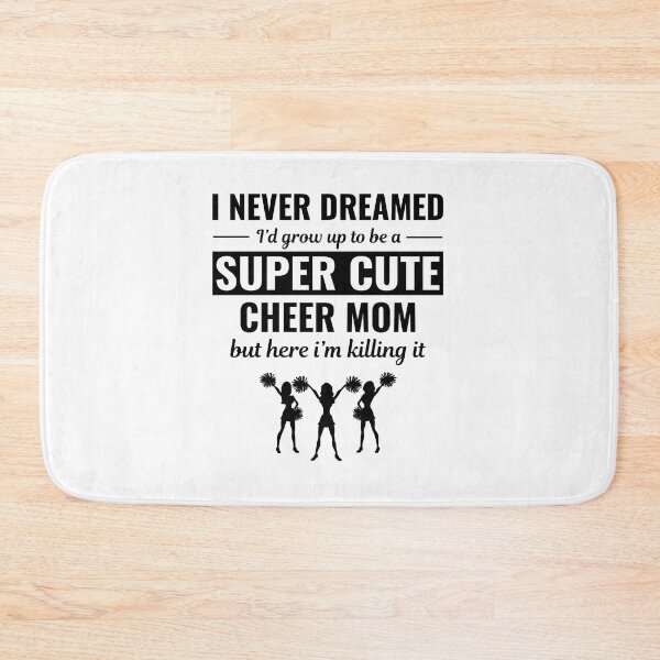 Item preview, Cheerleader Cheerleading Mom Cheering Mother Funny designed and sold by CuteDesigns1.
