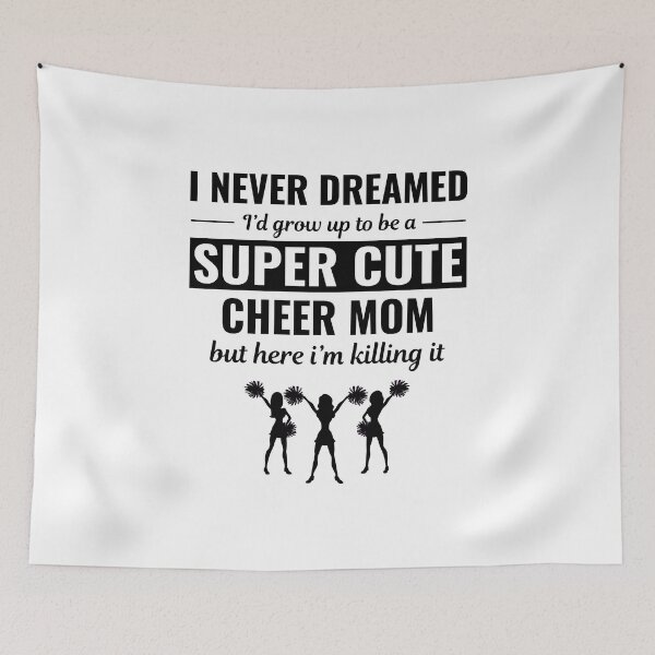 Item preview, Cheerleader Cheerleading Mom Cheering Mother Funny designed and sold by CuteDesigns1.