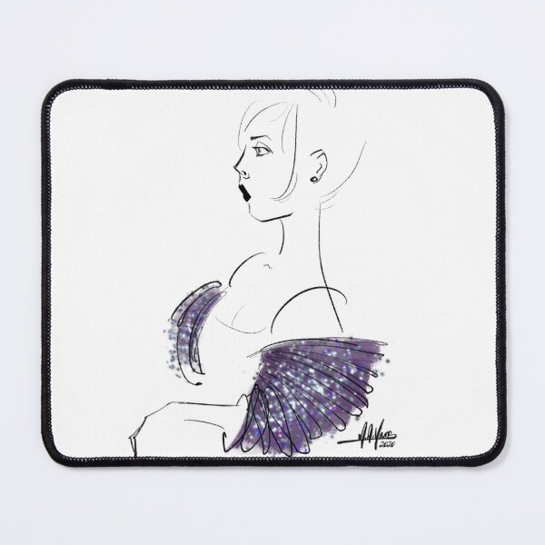 Couture Lines Mouse Pad