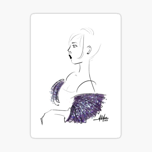 Couture Lines Sticker