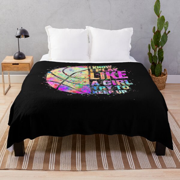 Item preview, I Know I Play Like A Girl Try To Keep Up s Basketball designed and sold by Basketball78xqz.