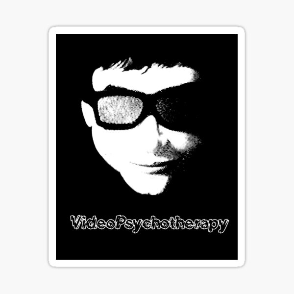 The Doctor - Videopsychotherapy (outline) Sticker