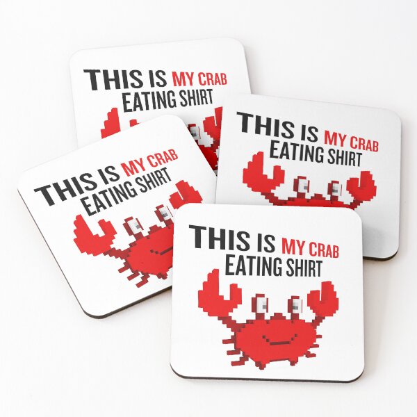 Item preview, This Is My Crab Eating Shirt - Novelty Seafood Lovers Funny designed and sold by Kiyosi.