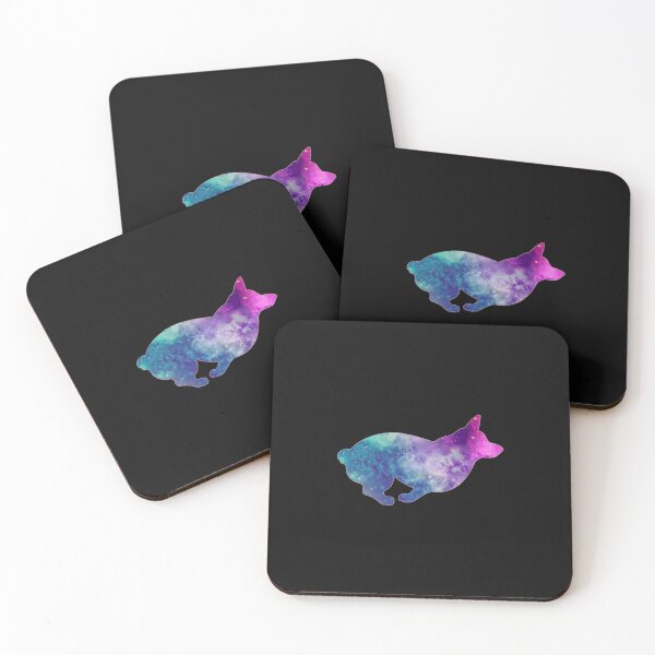 Item preview, Corgi Galaxy Running Silhouette Profile Space designed and sold by rawlingspryoxny.