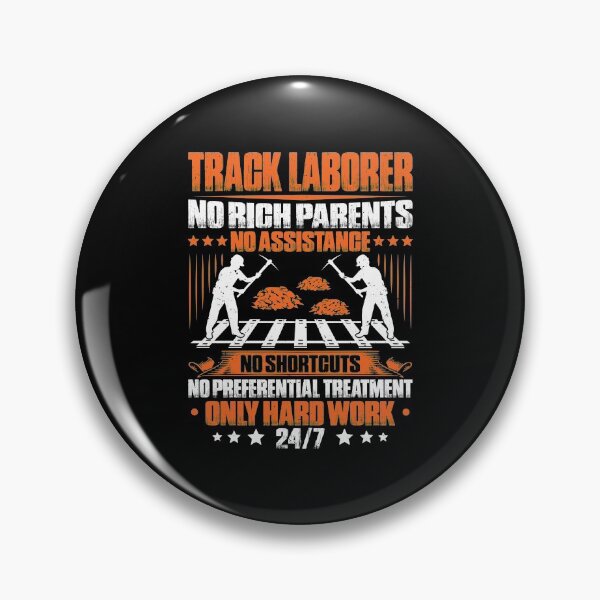 Item preview, Track Laborer Track Layer Railroad Construction designed and sold by Krautshirts.