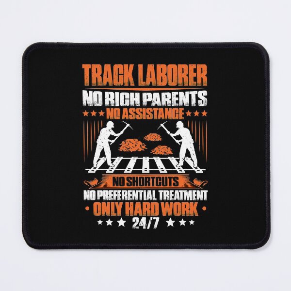 Item preview, Track Laborer Track Layer Railroad Construction designed and sold by Krautshirts.
