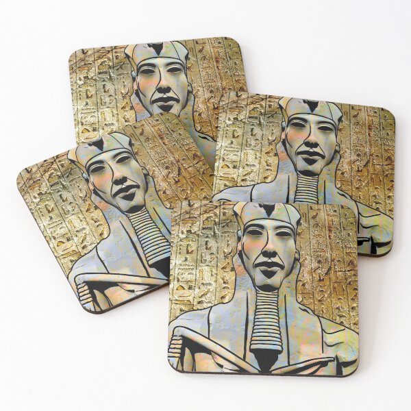 Item preview,  “Akhenaten” No.2 | Ancient Egyptian Pharaoh designed and sold by LiseHoltArt.